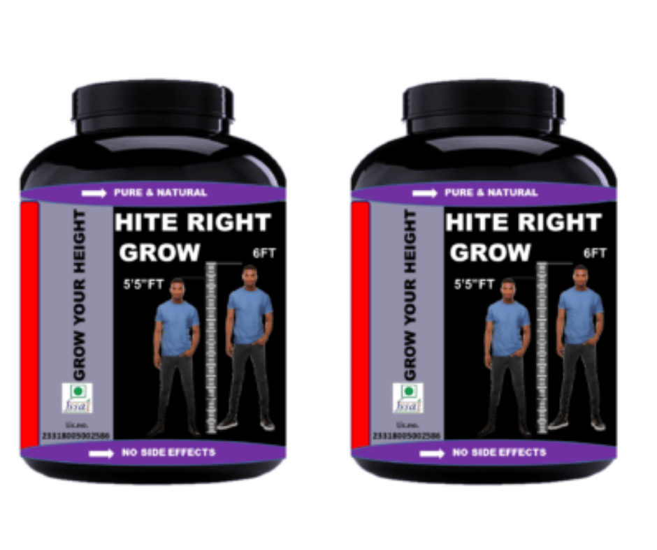 Hindustan Herbal HITE RIGHT GROW 0.2 kg Powder Pack of 2