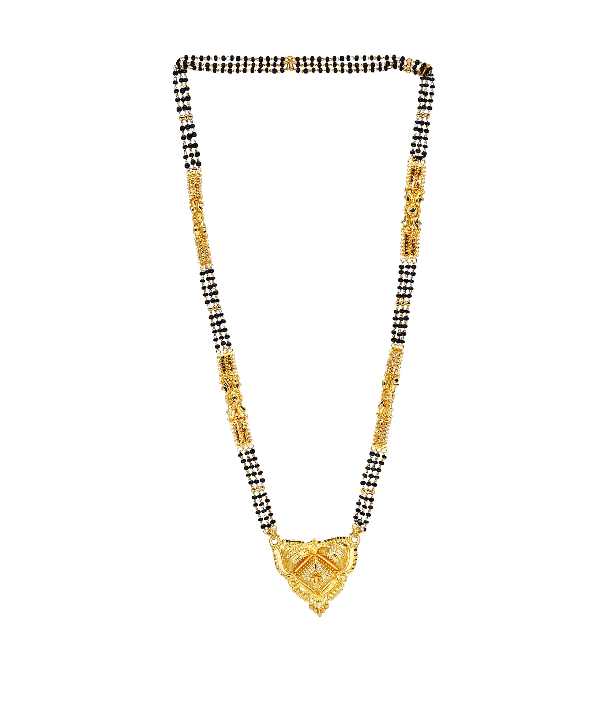 Shankhraj Mall Gold Plated Letest & Designer Mangalsutra For Women-100262
