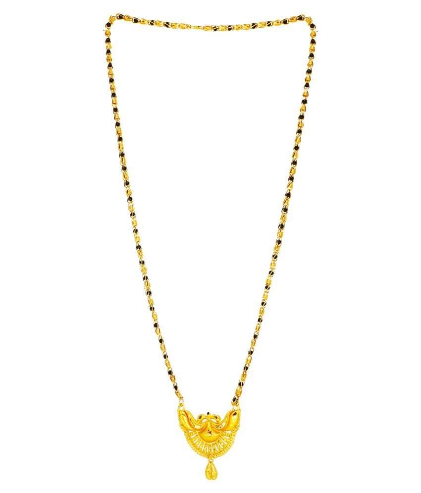    			Shankhraj Mall Gold Plated Letest & Designer Mangalsutra For WomeN-100232
