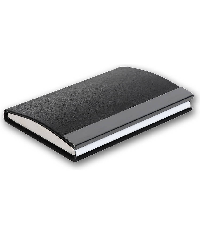 auteur 15-34 Multicolor Artificial Leather Professional Looking Visiting Card Holders for Men and Women Set of 2 (upto 15 Cards Capacity)