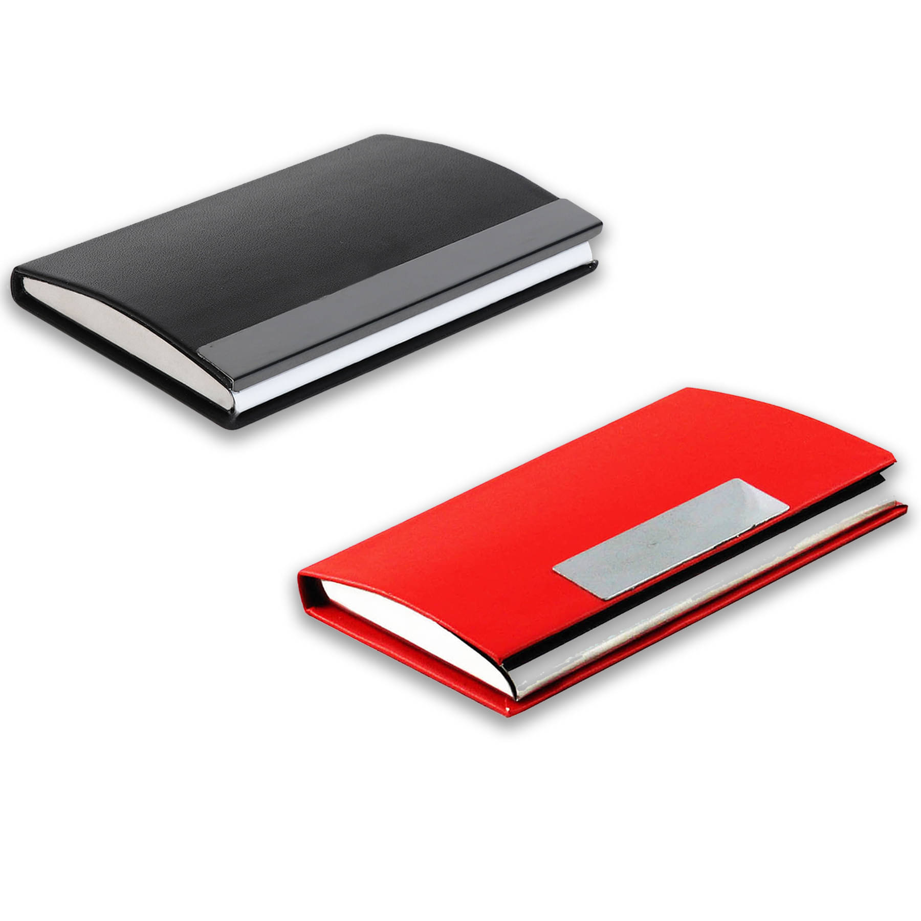 auteur 15-53 Multicolor Artificial Leather Professional Looking Visiting Card Holders for Men and Women Set of 2 (upto 15 Cards Capacity) auteur 15-53 Multicolor Artificial Leather Professional Looking Visiting Card Holders for Men and Women Set of 2 (upto 15 Cards Capacity)