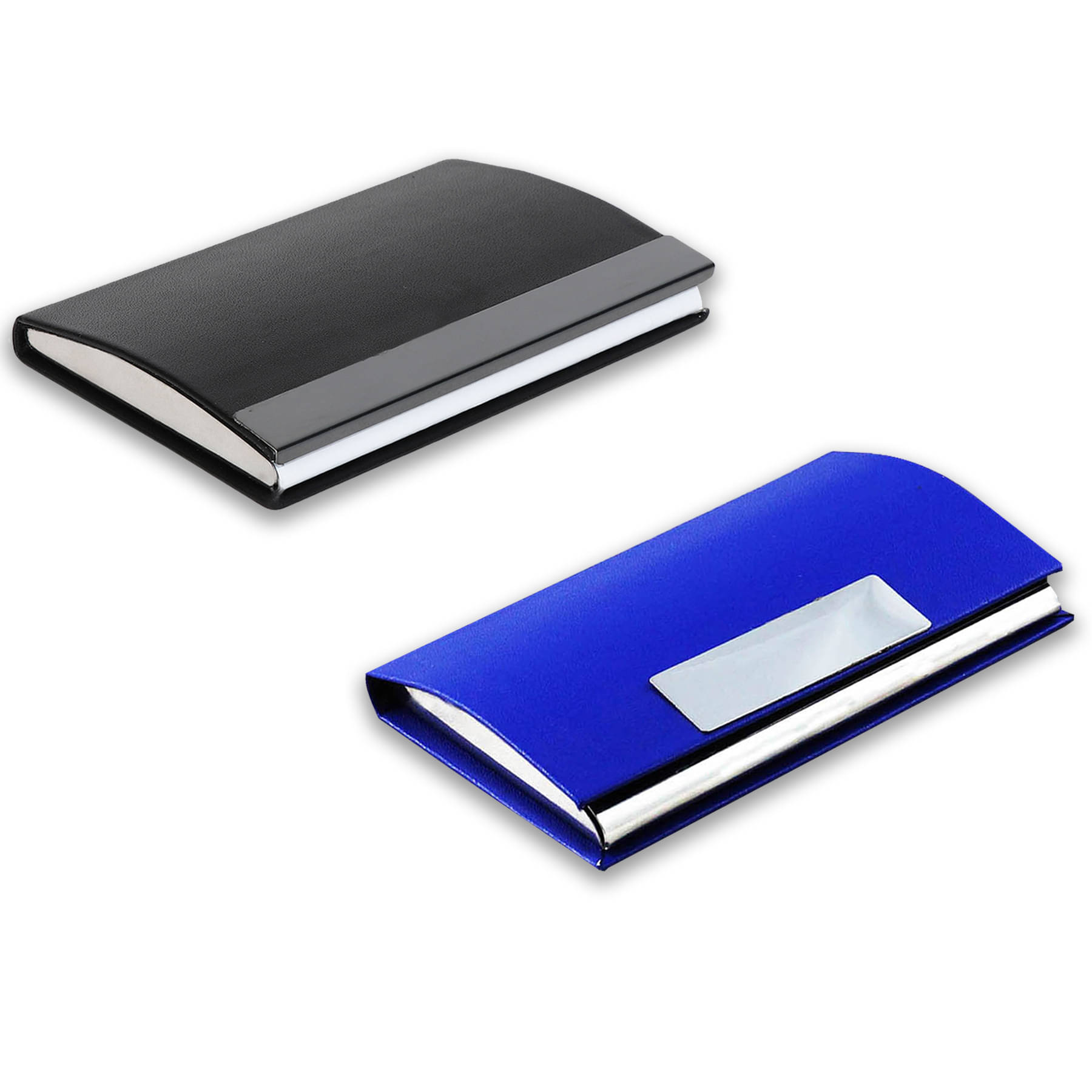 auteur 15-54 Multicolor Artificial Leather Professional Looking Visiting Card Holders for Men and Women Set of 2 (upto 15 Cards Capacity) auteur 15-54 Multicolor Artificial Leather Professional Looking Visiting Card Holders for Men and Women Set of 2 (upto 15 Cards Capacity)