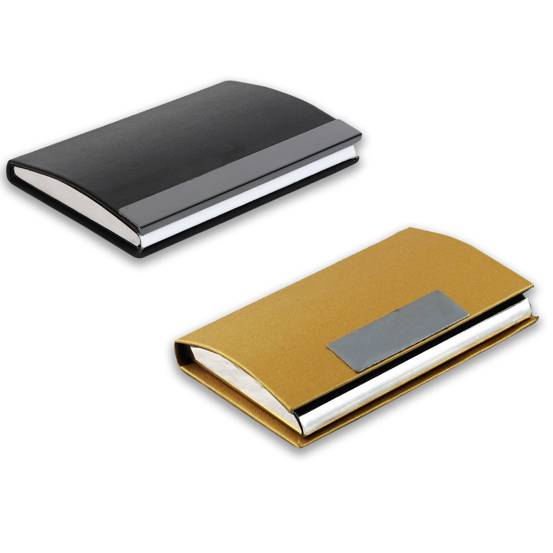 auteur 15-56 Multicolor Artificial Leather Professional Looking Visiting Card Holders for Men and Women Set of 2 (upto 15 Cards Capacity) auteur 15-56 Multicolor Artificial Leather Professional Looking Visiting Card Holders for Men and Women Set of 2 (upto 15 Cards Capacity)