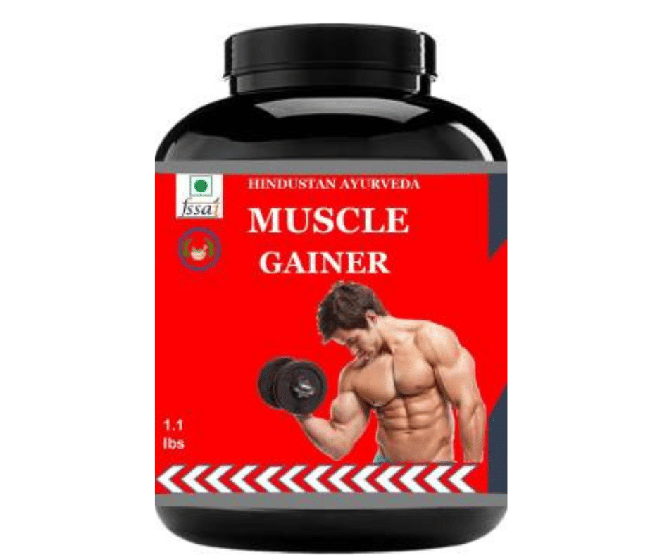 Hindustan Herbal MUSCLE GAINER 0.5 kg Orange Single Pack