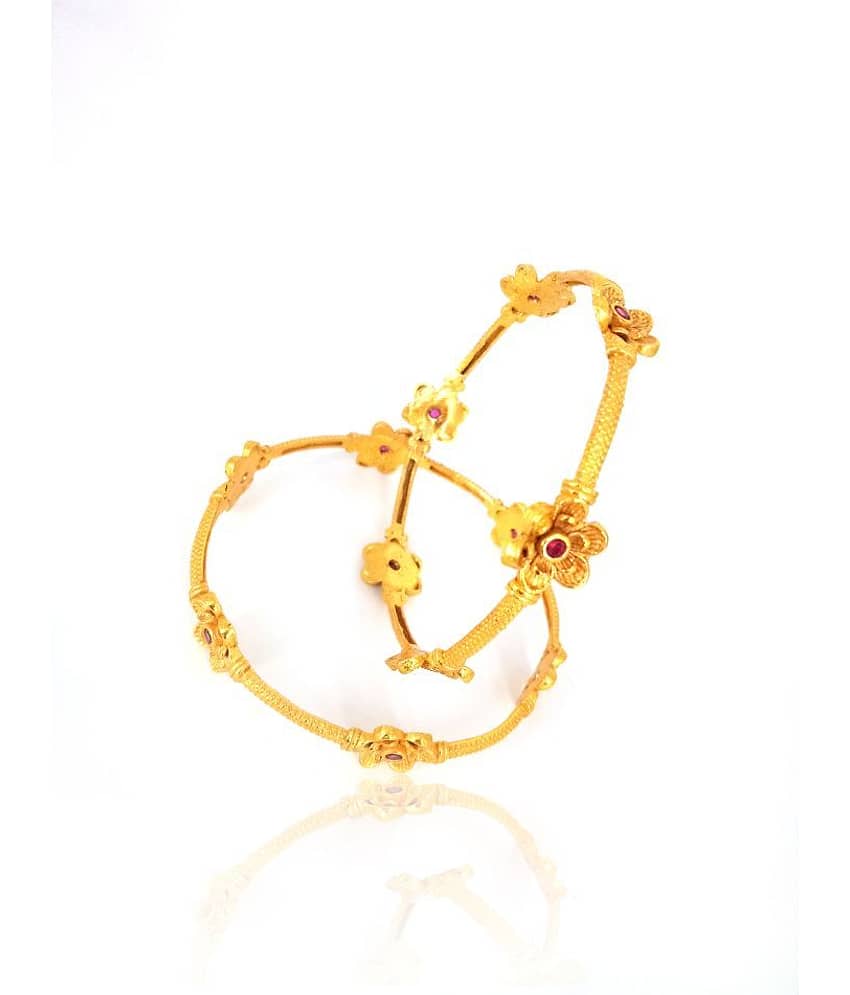 shankhraj mall - Gold Bangle Set (Pack of 1) - Bangles & Bracelets | Buy online on ZillyBuy