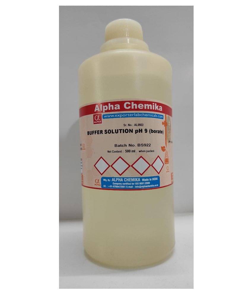     			BUFFER SOLUTION pH 9 (borate)  500ML