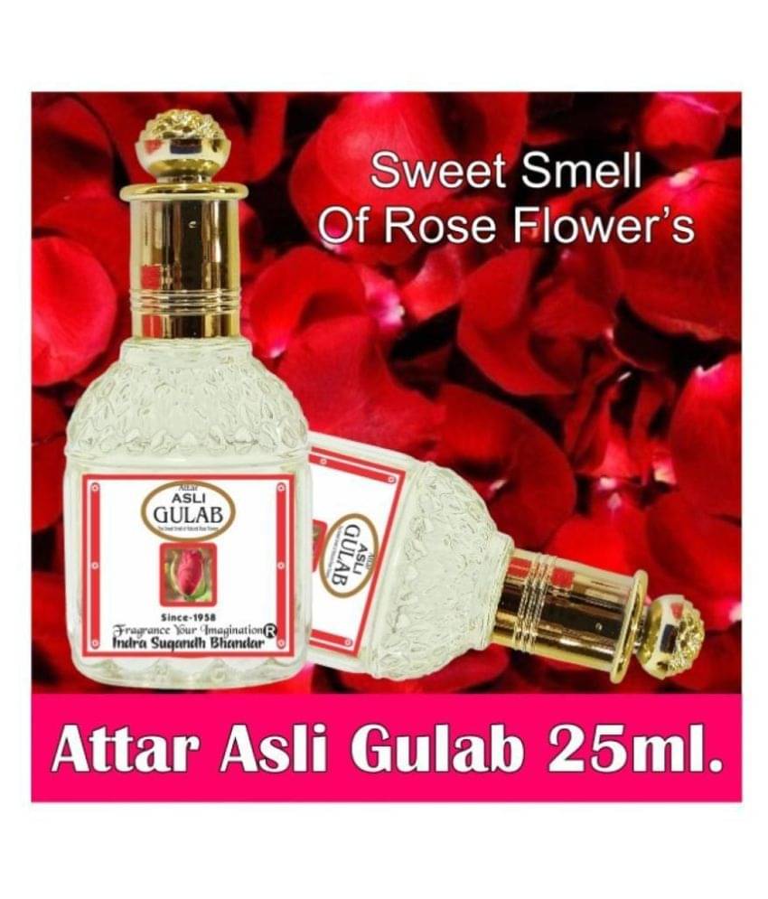     			INDRA SUGANDH BHANDAR Attar Asli Gulab (25ml)