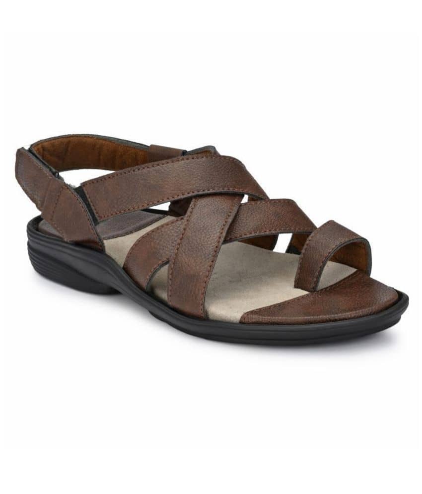 Leeport - Brown Men's Sandals