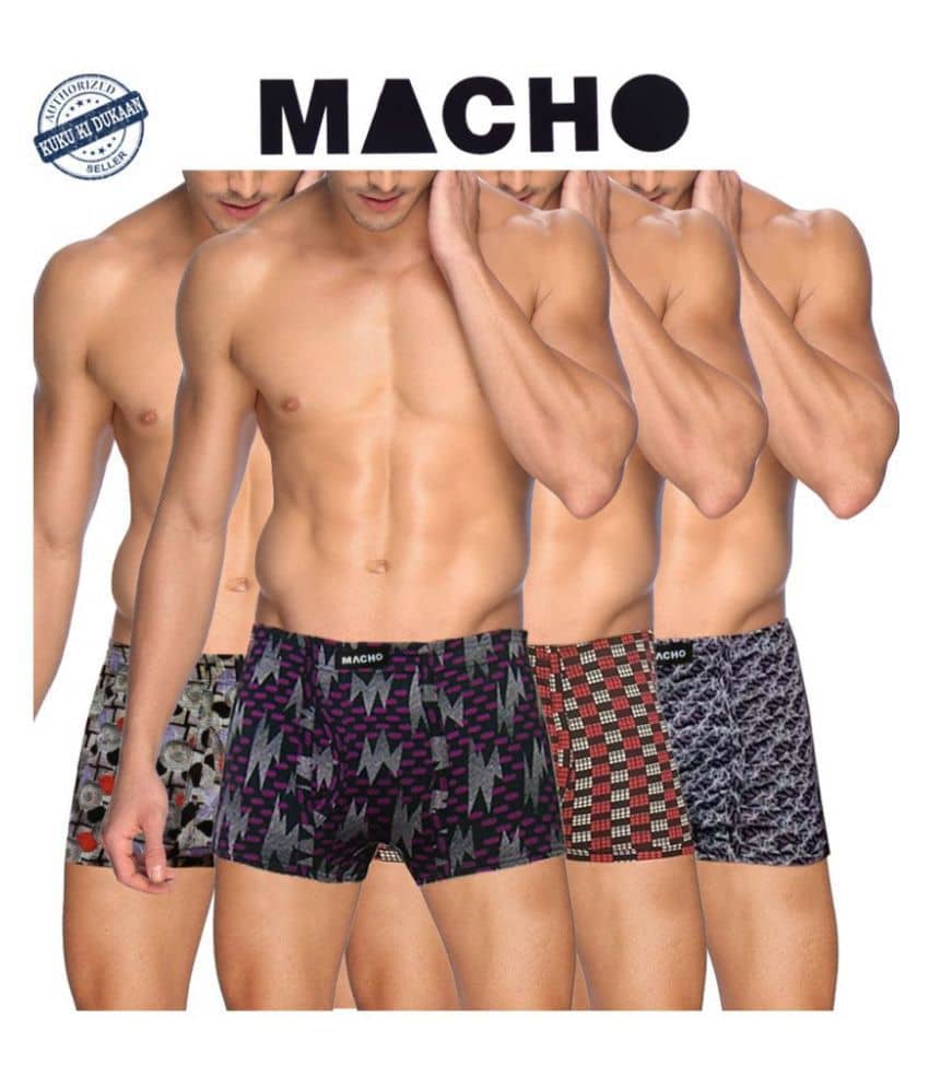 Macho Multi Trunk Pack of 4