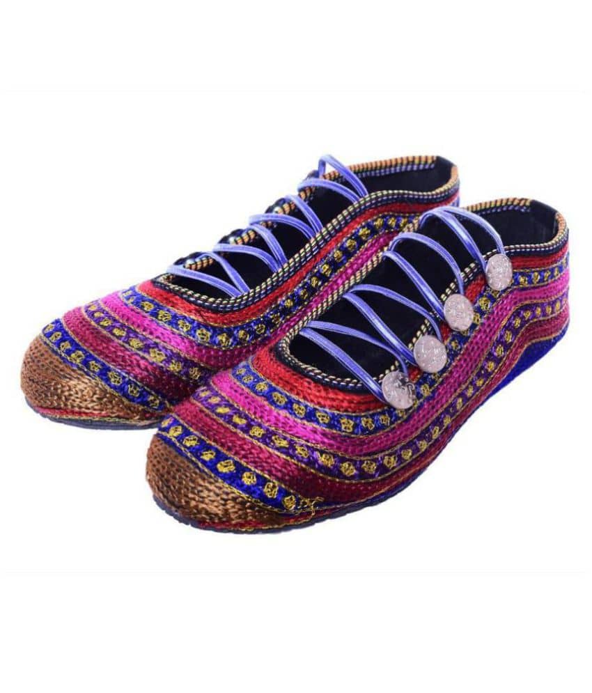 Raj Multi Color Ethnic Footwear - Ethnic Shoes | Buy online on ZillyBuy