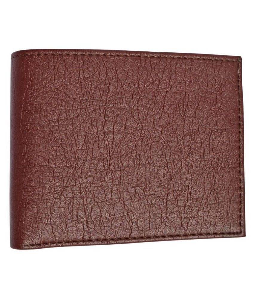     			SUNSHOPPING PU Brown Formal Regular Wallet