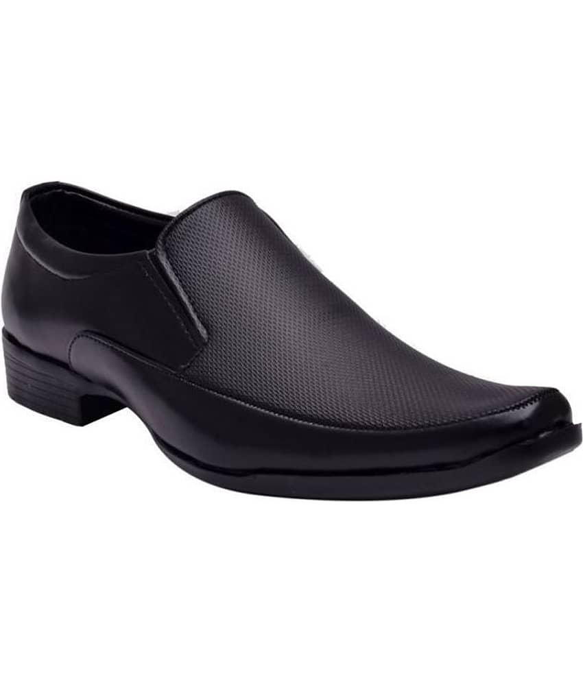 Sir Corbett Office Non-Leather Black Formal Shoes - Formal Shoes | Buy online on ZillyBuy
