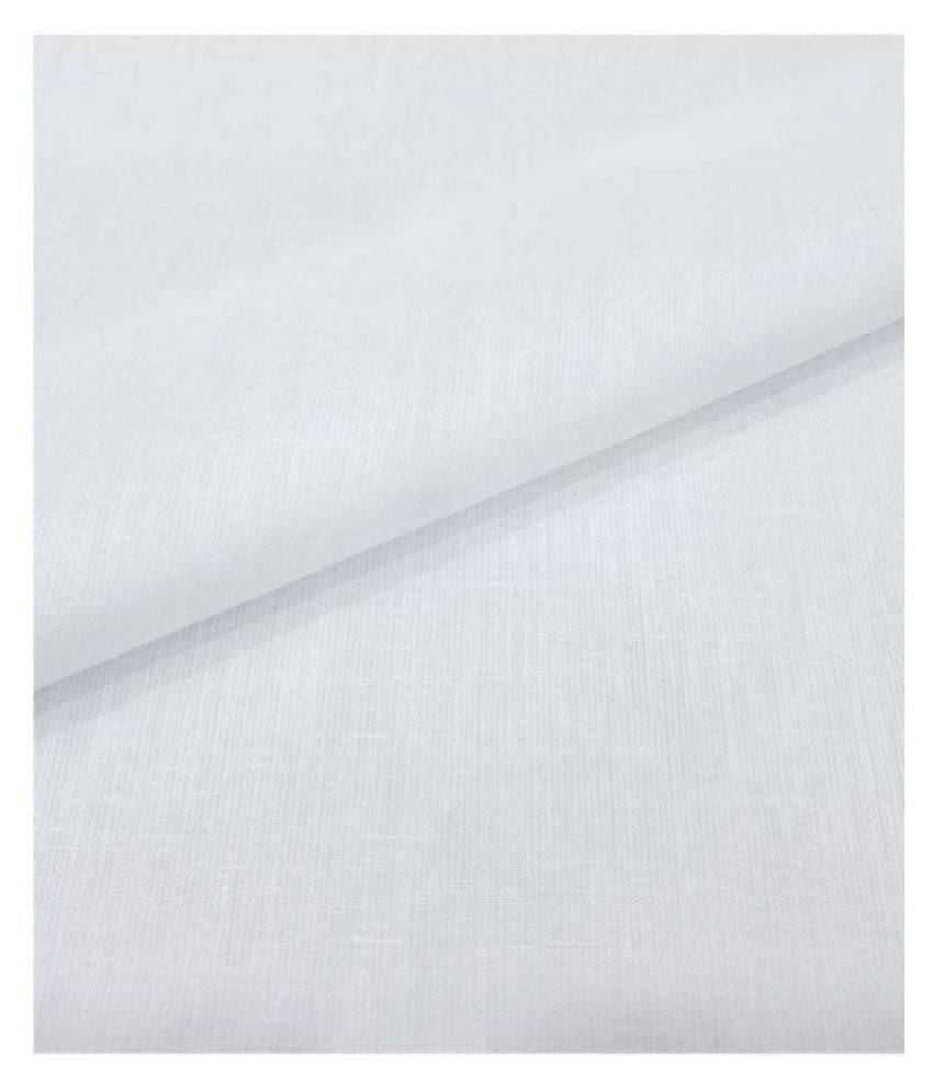 Siyaram - White Linen Men's Unstitched Shirt Piece ( Pack of 1 )     			Siyaram - White Linen Men's Unstitched Shirt Piece ( Pack of 1 )