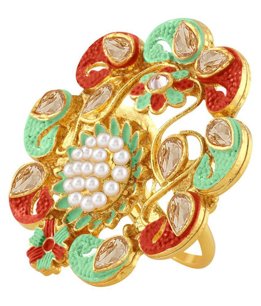 Spargz- Gold Rings (Pack of 1) Spargz- Gold Rings (Pack of 1)