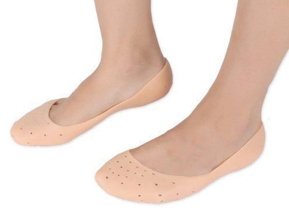     			HINGOL Silicone Gel Anti Crack Full Length Foot Protector Free Size