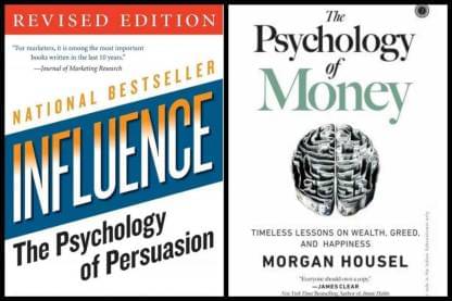     			Combo Of 2 (Influence + The Psychology Of Money)  (Paperback, Robert b. cialdini, Ph.d., Morgen Housel)