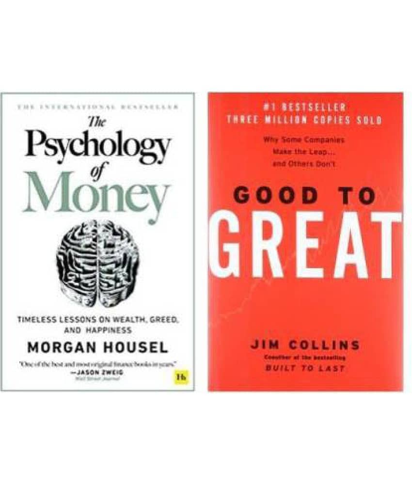 Good To Great + The Psychology Of Money (Paperback, Jim Collins, Morgan Housel)