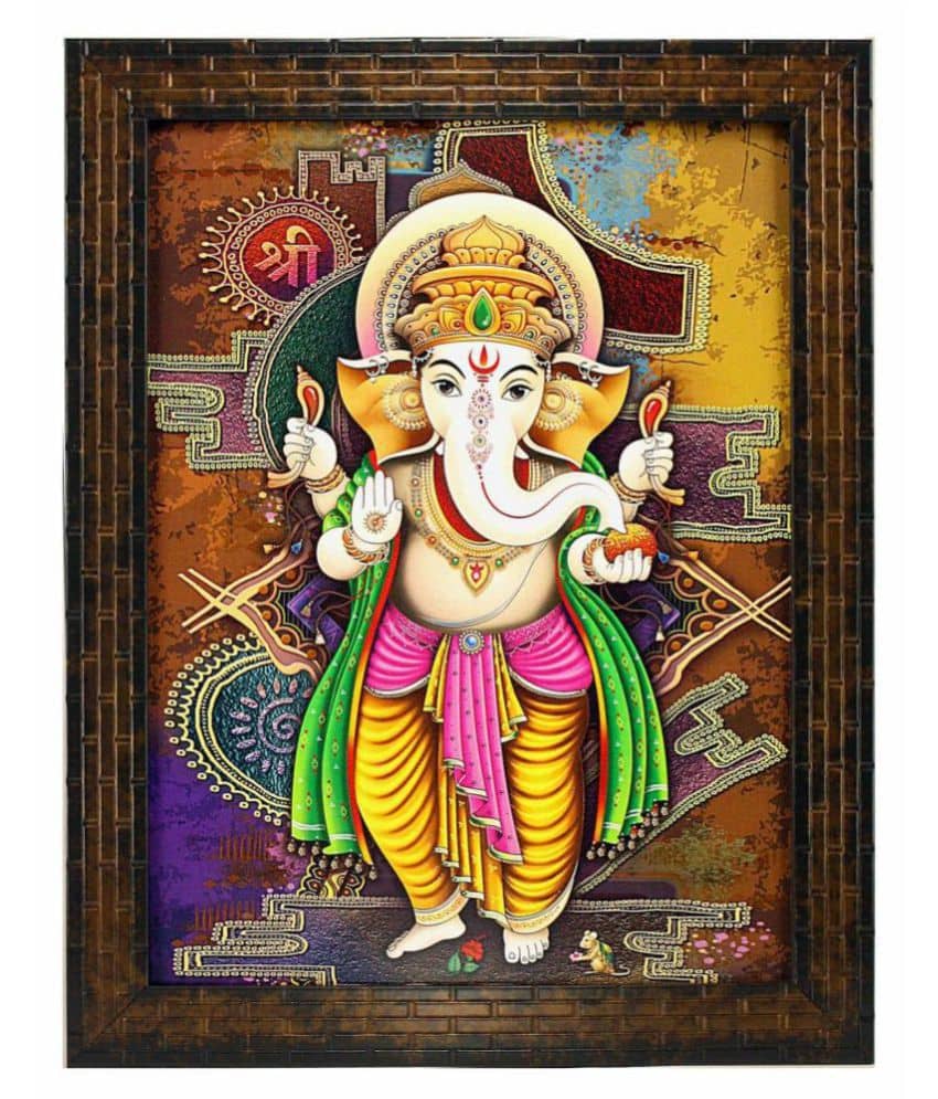 Indianara - Religious Painting With Frame
