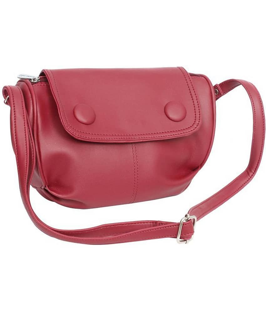 Leather Land Sling Bag P.U. Set of 1 ( Gray ) - Handbags | Buy online on ZillyBuy