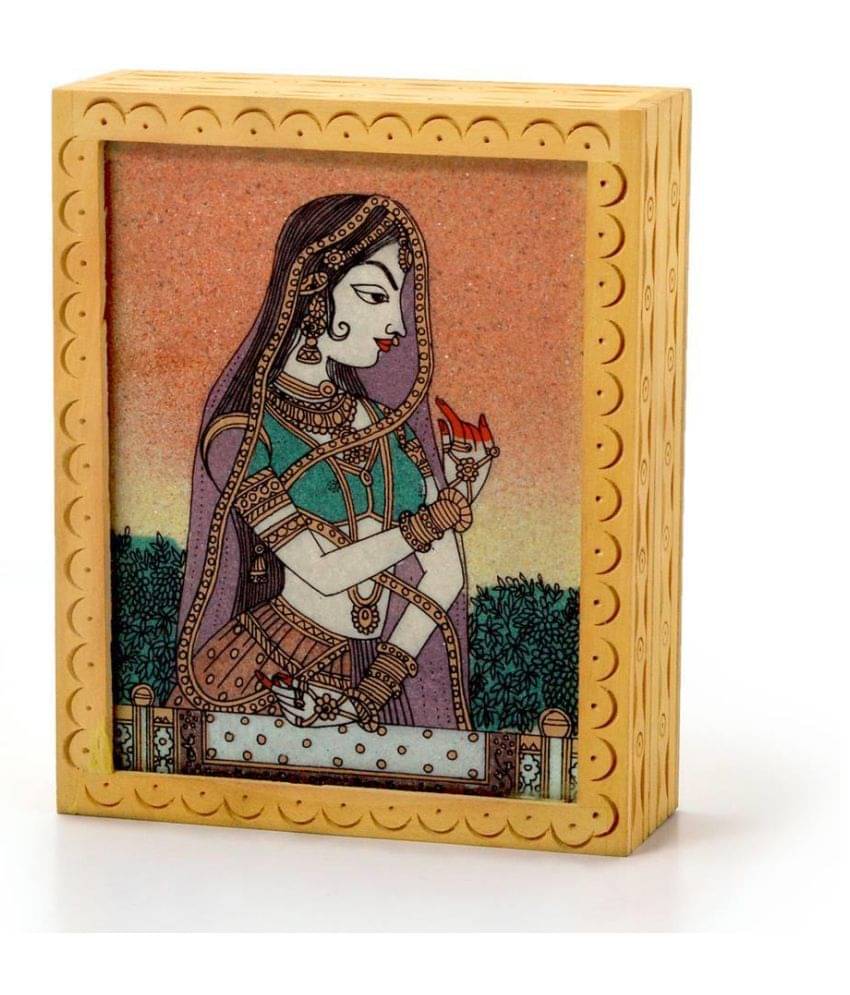 Silver Arts Brown Wood Handicraft Showpiece - Pack of 1 Silver Arts Brown Wood Handicraft Showpiece - Pack of 1