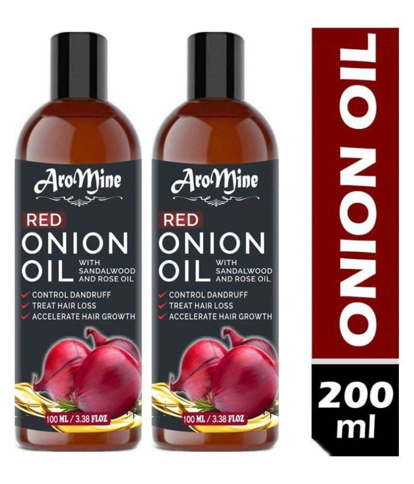     			Aromine - Hair Growth Onion Oil 200 ml ( Pack of 2 )