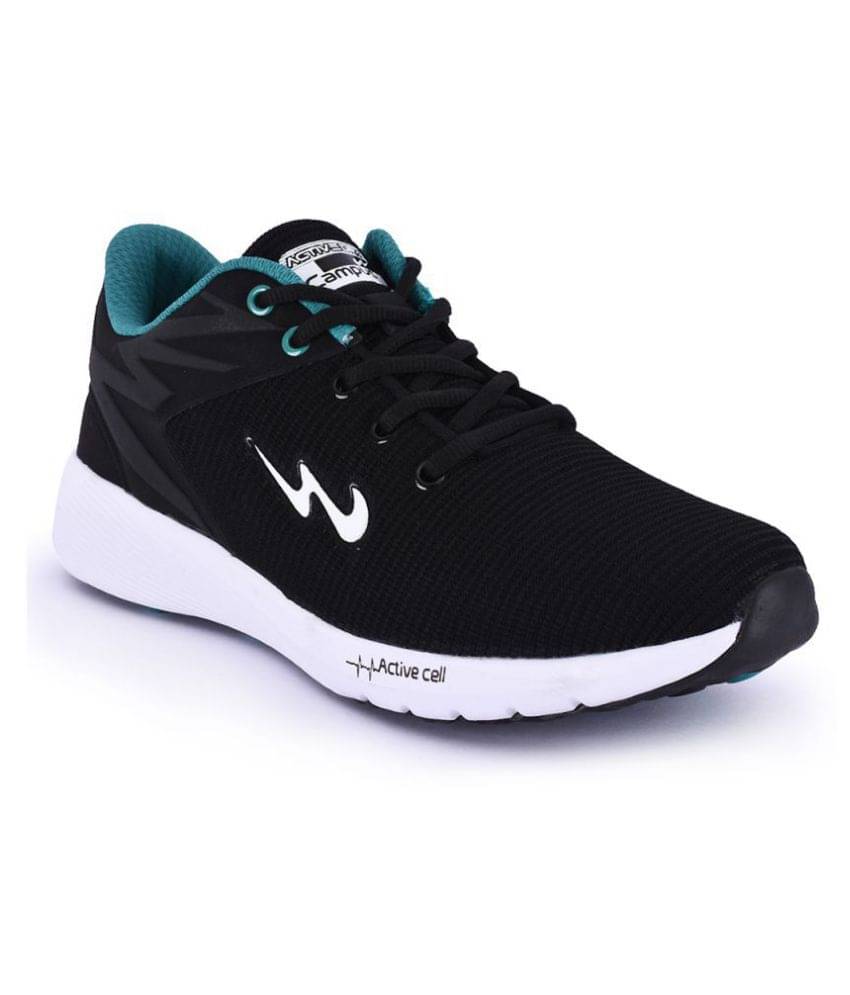 Campus ROYCE-2 Black Men's Sports Running Shoes Campus ROYCE-2 Black Men's Sports Running Shoes