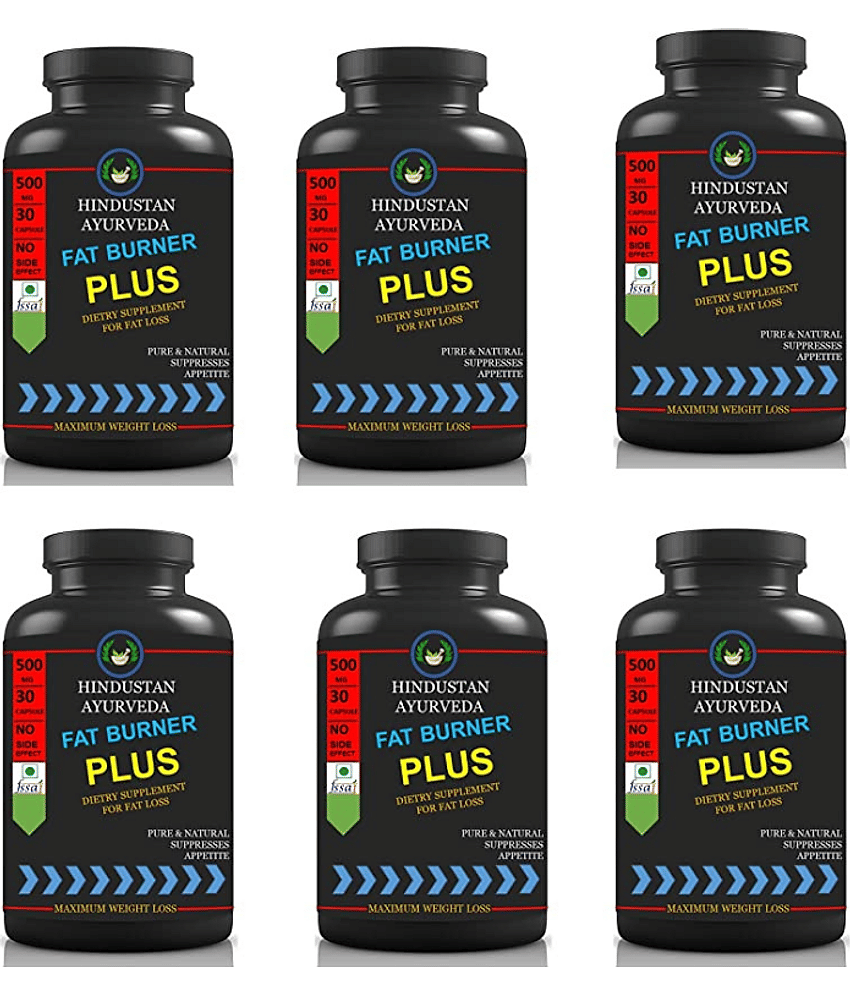 Hindustan Herbal FAT BURNER PLUS 0.2 kg Unflavoured Pack of 6 Hindustan Herbal FAT BURNER PLUS 0.2 kg Unflavoured Pack of 6
