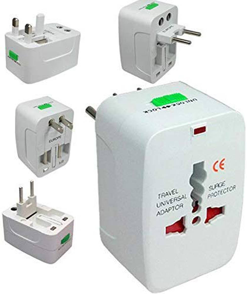 PMK Universal Travel Adapter Shock Proof Plastic Plug Socket Worldwide Adaptor(W Multi Plug PMK Universal Travel Adapter Shock Proof Plastic Plug Socket Worldwide Adaptor(W Multi Plug