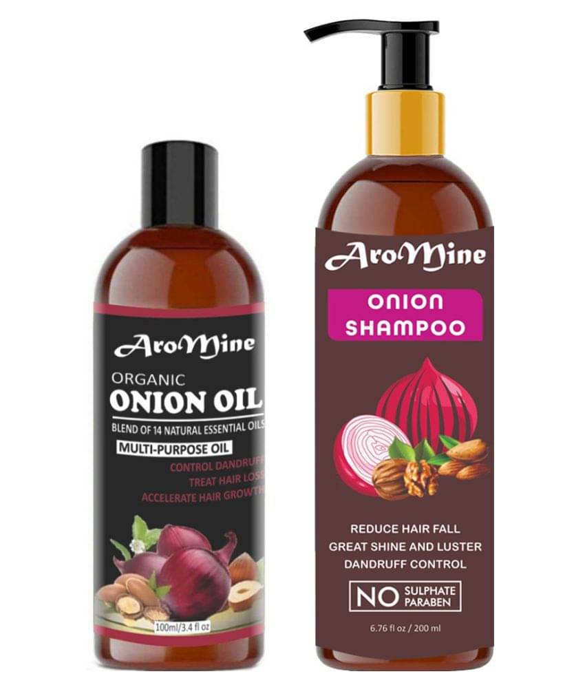     			Aromine - Hair Growth Onion Oil 100 ml ( Pack of 2 )