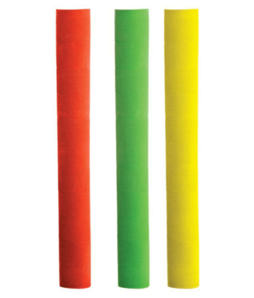 Emm Emm Cricket Rubber Dry Feel Bat Grips Multicolour (Pack of 3) Emm Emm Cricket Rubber Dry Feel Bat Grips Multicolour (Pack of 3)