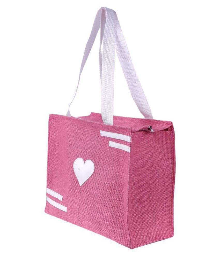     			Foonty Pink Lunch Bags - 1 Pc