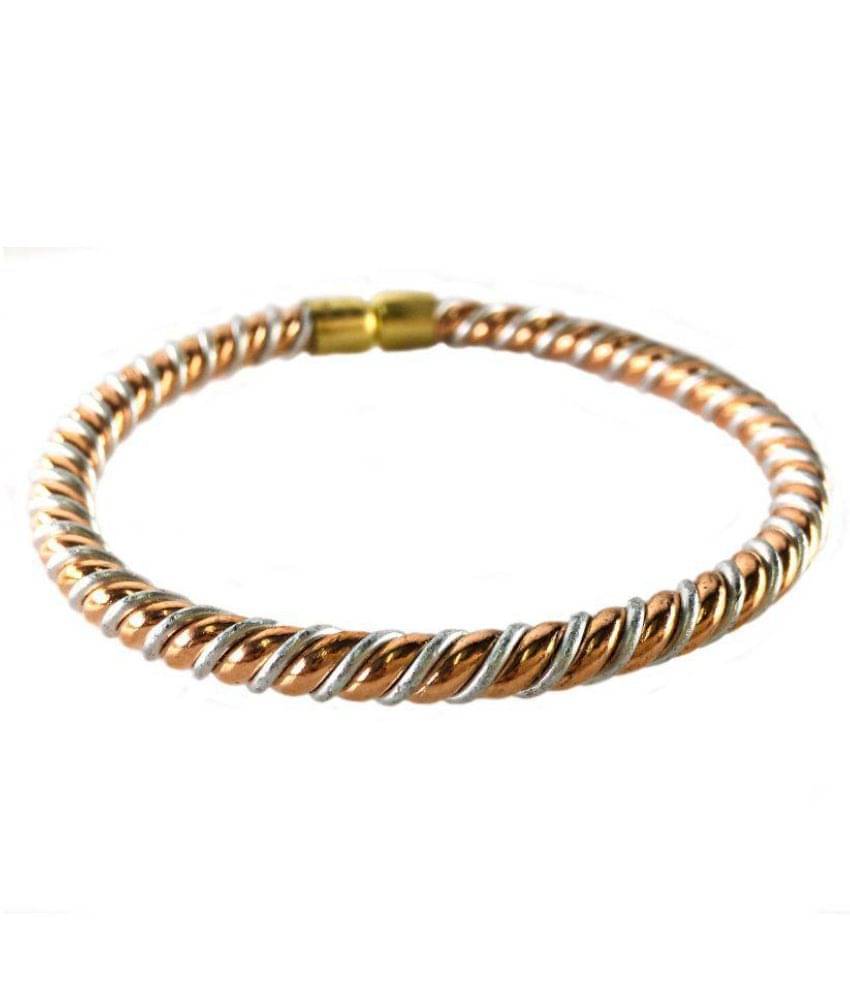     			100% Pure Ashtdhatu Kada bracelet adjustable Bangle by "DvR ClicK"Mixed metal Astrobangle