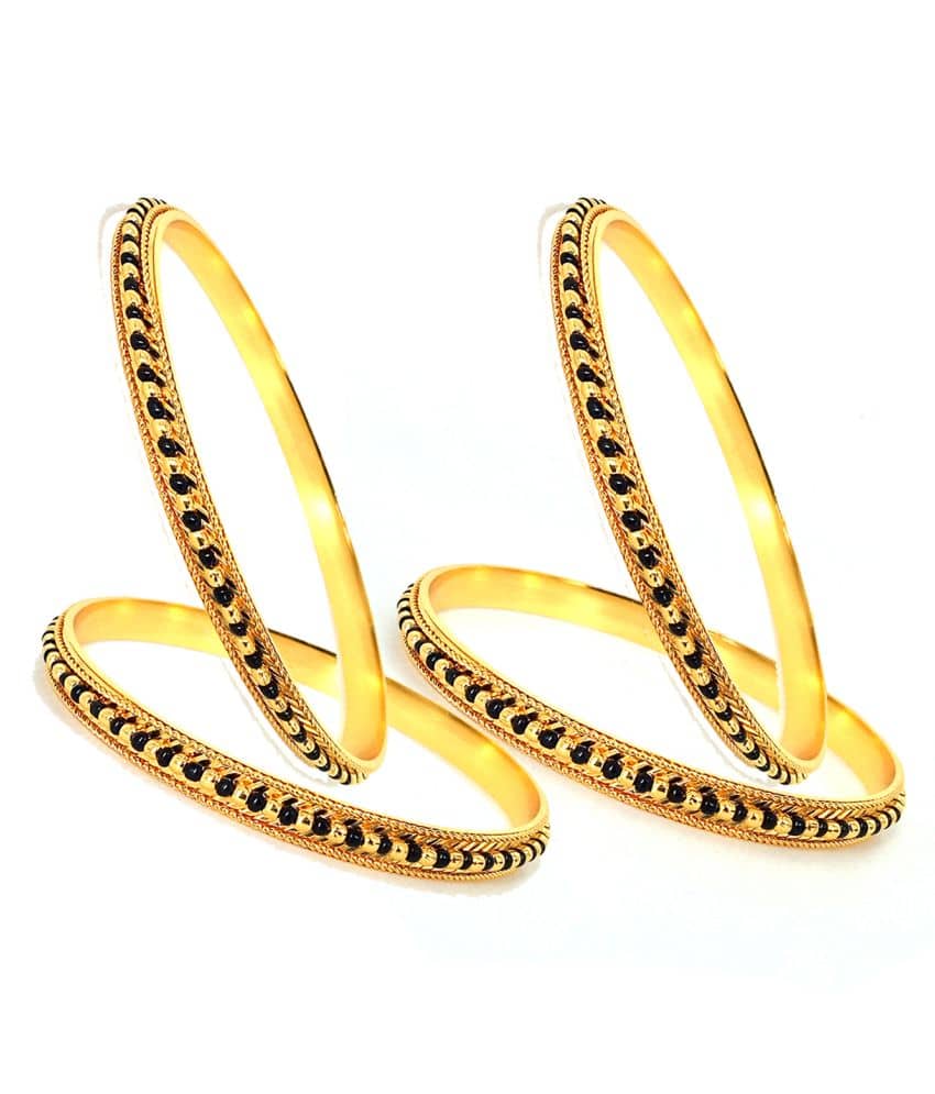shankhraj mall Traditional Gold Plated Designer Bangles Jewellery For Women / Girls-10093 - Bangles & Bracelets | Buy online on ZillyBuy