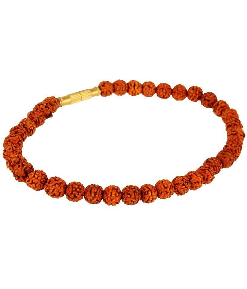 KESAR ZEMS NATURAL Rudraksha Beads Flexible bracelet For Unisex - Jewellery Sets | Buy online on ZillyBuy