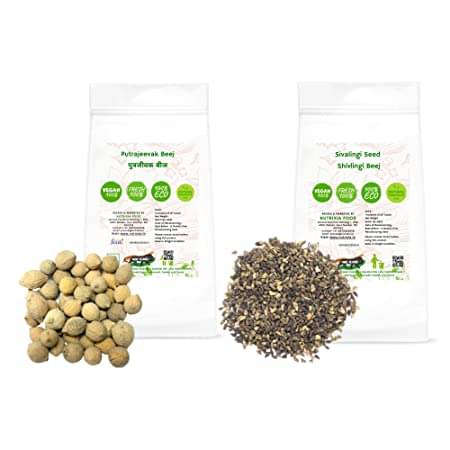 Nutrixia Food Shivalingi Seed And Putrajivak Seed Raw Herbs 50 Gm Pack of 2 Nutrixia Food Shivalingi Seed And Putrajivak Seed Raw Herbs 50 Gm Pack of 2