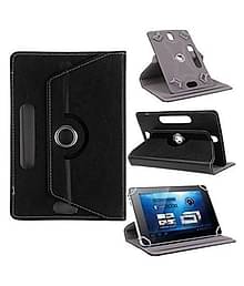 Samsung Galaxy Tab A 10.1 inch P580 Flip Cover By Cutesy Black