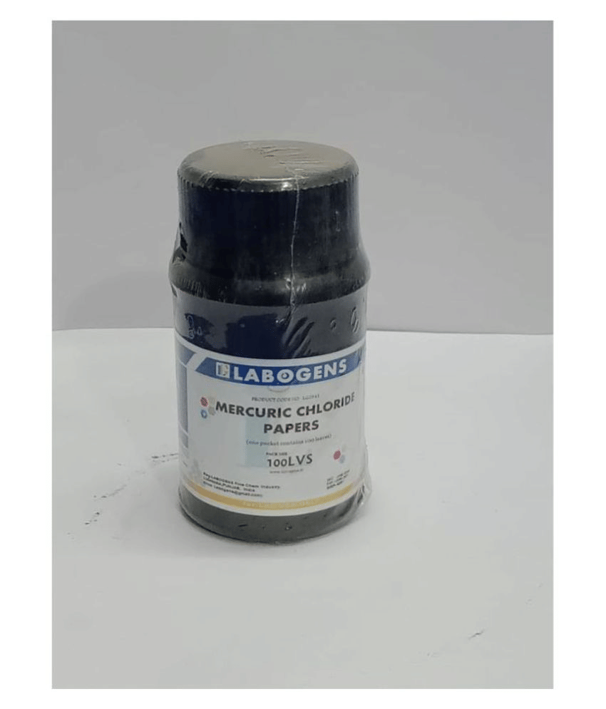 LABOGENS MERCURIC CHLORIDE PAPERS 100 LVS