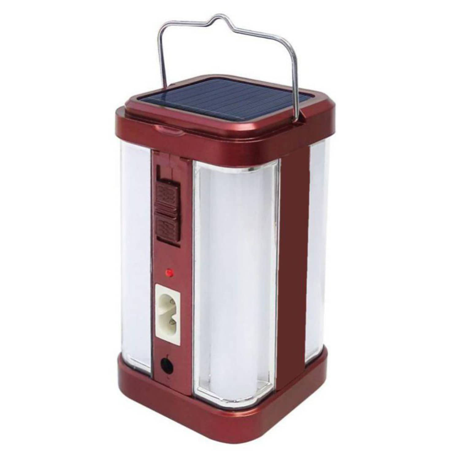 Stylopunk Brown 50W Solar Emergency Light - Pack of 1