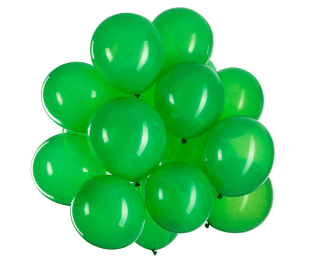     			Blooms Vibrant Colous Combo Pack of 50 Balloons - Green Balloons Combo