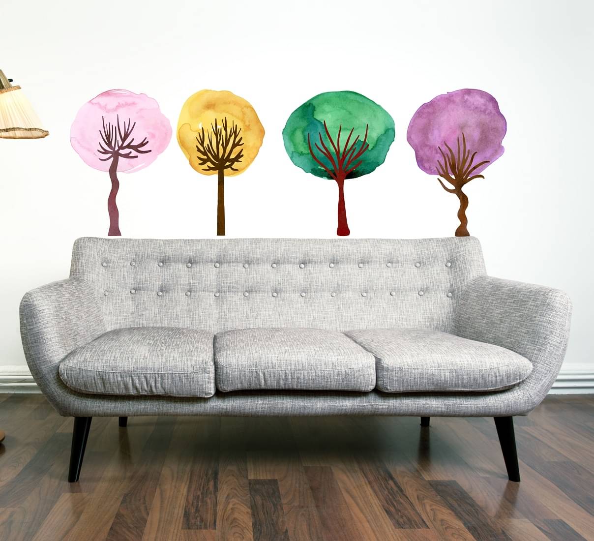 Wallzone Color Tree Sticker ( 40 x 110 cms ) Wallzone Color Tree Sticker ( 40 x 110 cms )