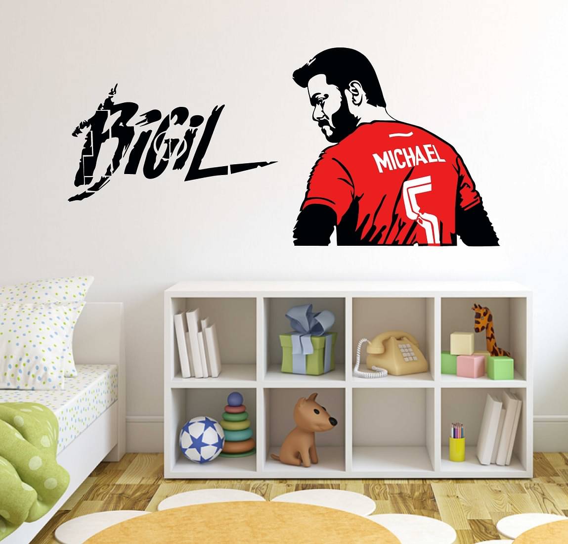 Wallzone Ilayathalapathy Vijay in Bigil Sticker ( 100 x 50 cms ) Wallzone Ilayathalapathy Vijay in Bigil Sticker ( 100 x 50 cms )