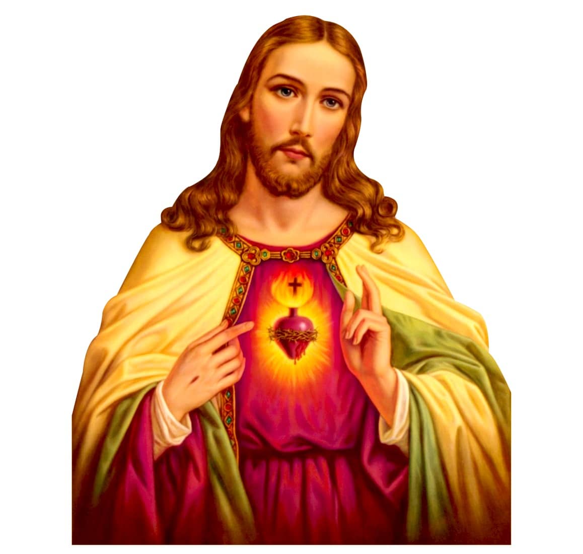 Wallzone Jesus Sticker ( 40 x 50 cms )