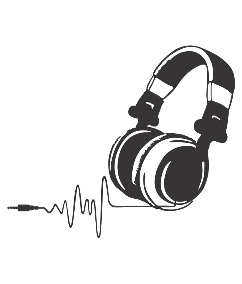 Wallzone Music Sticker ( 60 x 70 cms )