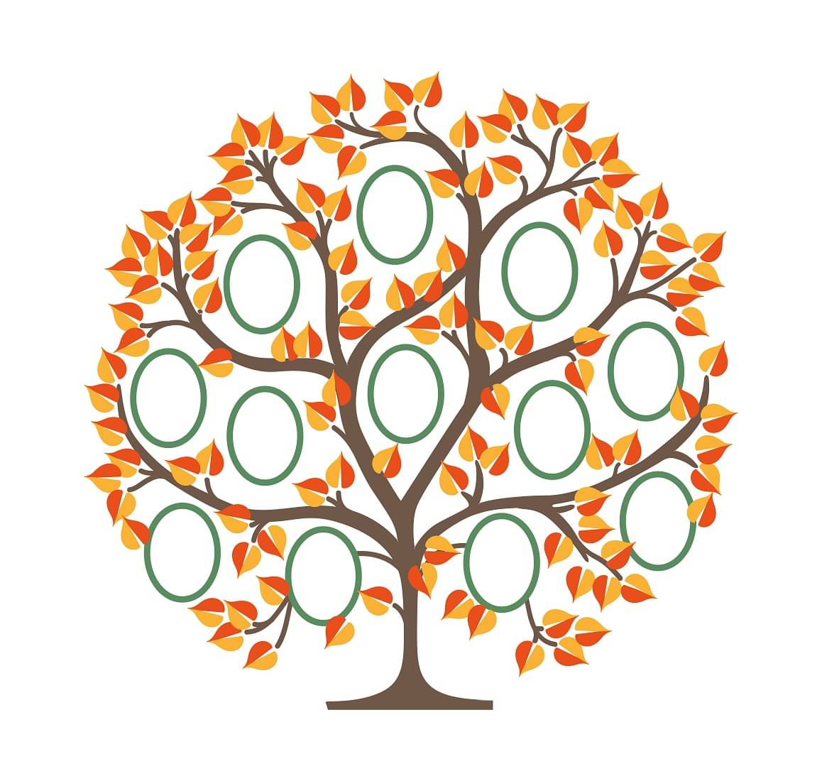 Wallzone Photo Frame Tree Sticker ( 60 x 60 cms ) Wallzone Photo Frame Tree Sticker ( 60 x 60 cms )