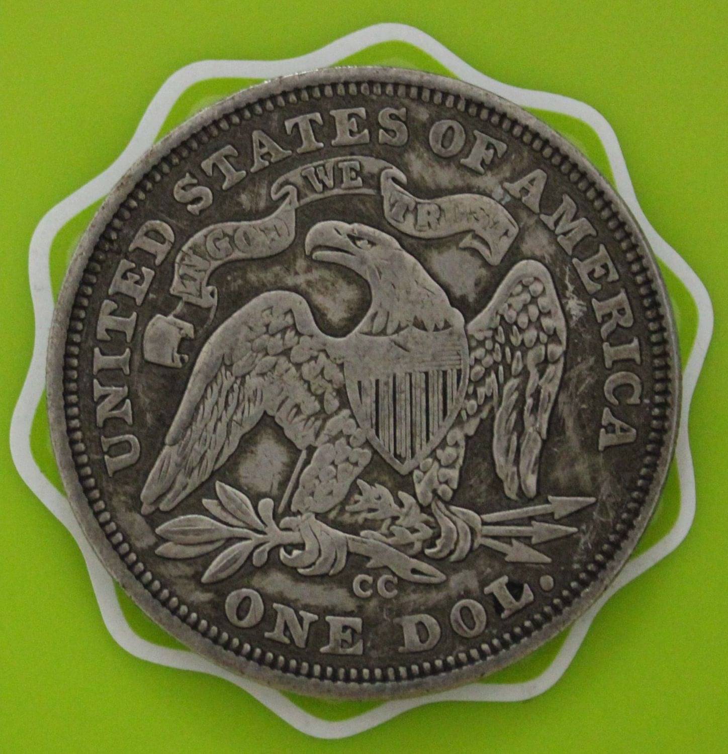     			1 DOLLAR 1847 - UNITED STATES OF AMERICA EXTREMELY OLD AND RARE BIG COIN IN GOOD CONDITION