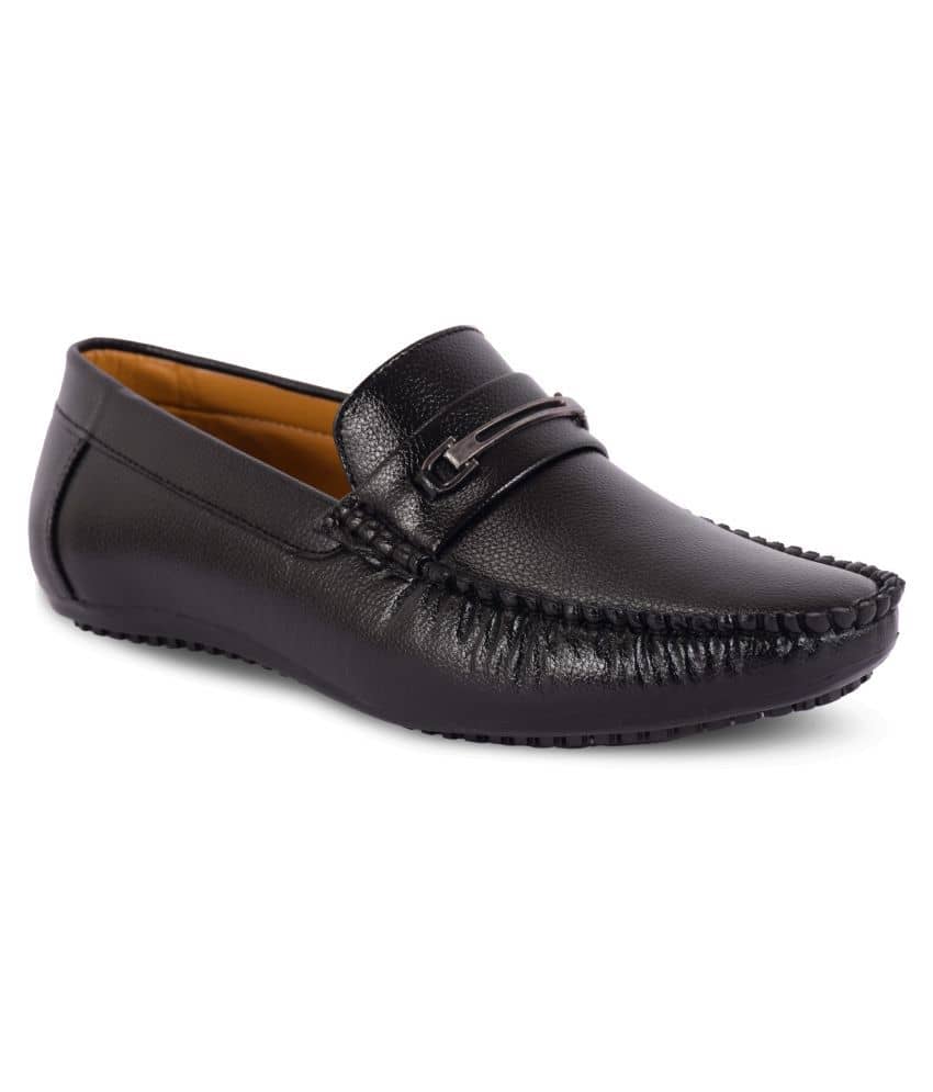 SHUAN - Black Men's Snaffle loafers - Formal Shoes | Buy online on ZillyBuy