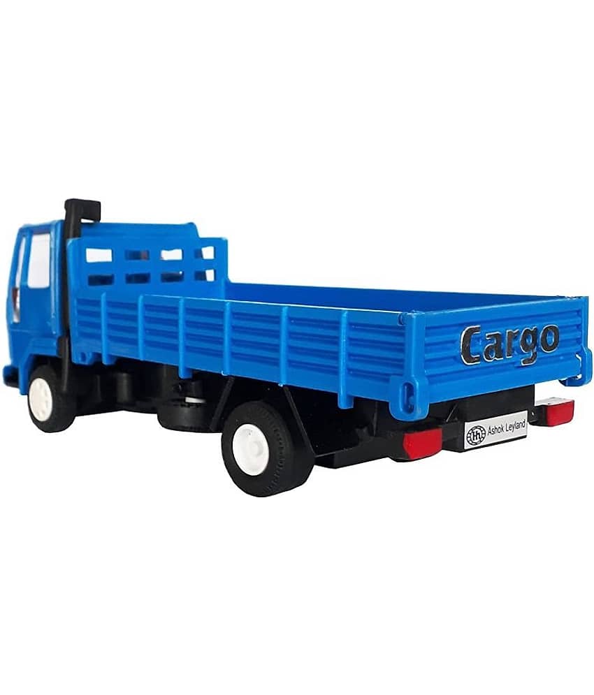 Centy 2pcs AL Cargo Truck Plastic Toy with Rubber Tyre, Pull Back