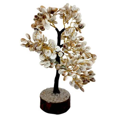 KESAR ZEMS FengShui Gomti Chakra Tree with 200 Beads (10 x 8 x 31 cm,White) KESAR ZEMS FengShui Gomti Chakra Tree with 200 Beads (10 x 8 x 31 cm,White)