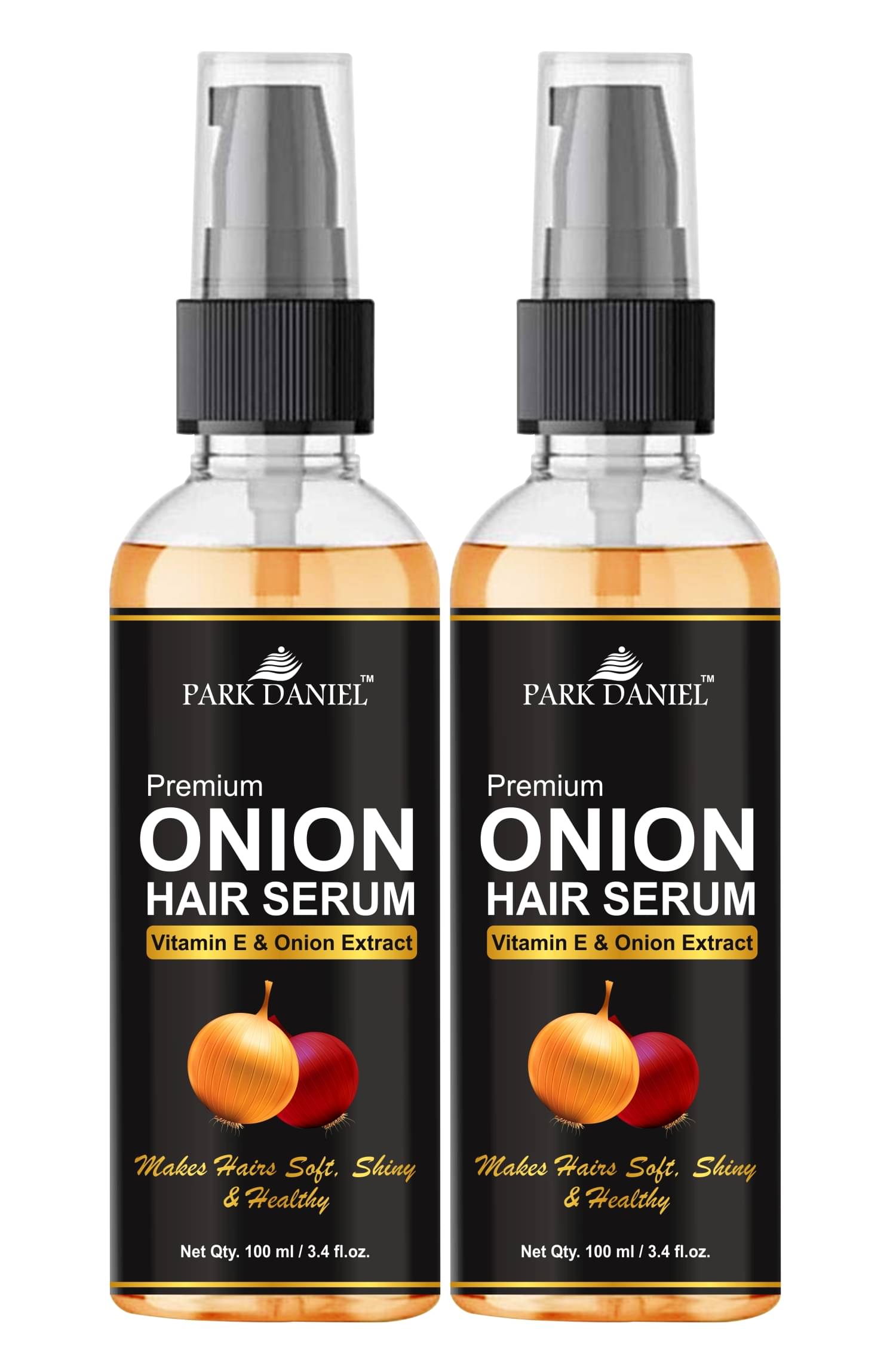     			Park Daniel  Onion Hair Serum Hair Serum 200 mL Pack of 2