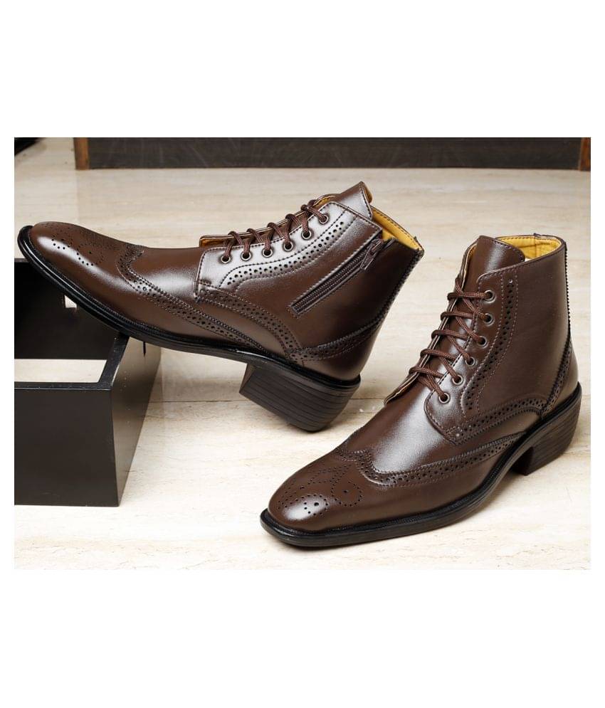     			BXXY Brown Formal Boot